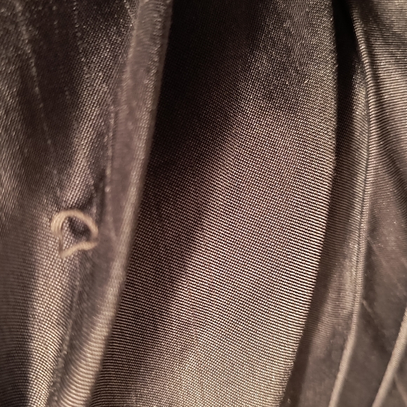 VINTAGE WTOO Long Silver Formal Gown Dress Size 10 - Picture 11 of 17